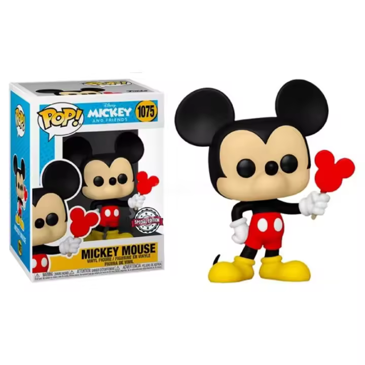 Funko Pop! Disney Mickey & Amigos - Mickey Mouse (Helado) EXCLUSIVO PLAYMYCENTER, 56878, Nº1075 - 1