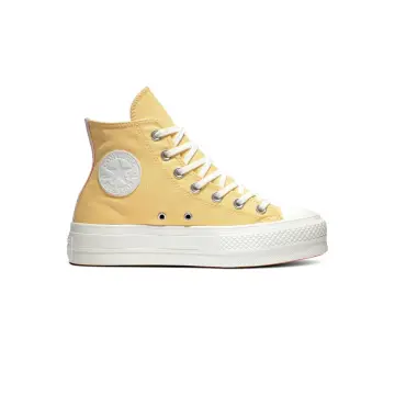 Converse amarillas mujer hotsell