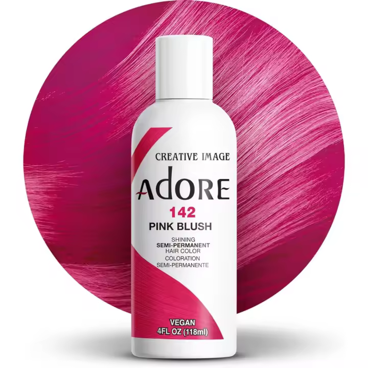 Tinte Semi-Permanente Adore Me Shiny Blush Pink con Aloe Vera - 1