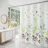 Cortina de Ducha sin Perforaciones, Cortina de Ducha de tela de poliéster, Cortina de Tela engrosada impermeable Y a prueba de Moho, Cortina de participación de baño,Para Duchas y Baños. - details 3