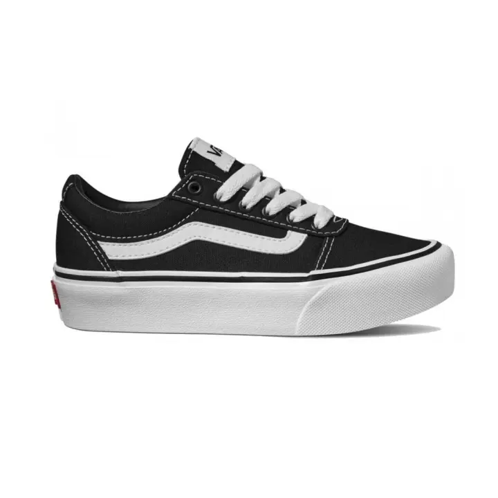 Zapatillas Mujer Vans Ward Platform Negro/blanco Vn0a4uuv1871 Zapatillas Mujer Vans - 1