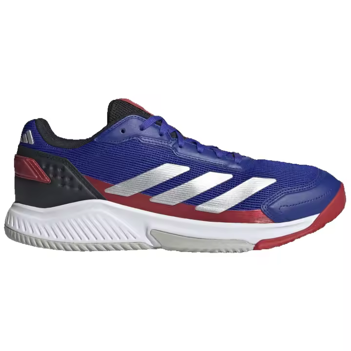 Zapatillas Adidas Courtquick Padel color azul. Suela Adiwear apto para pádel y tenis - 1