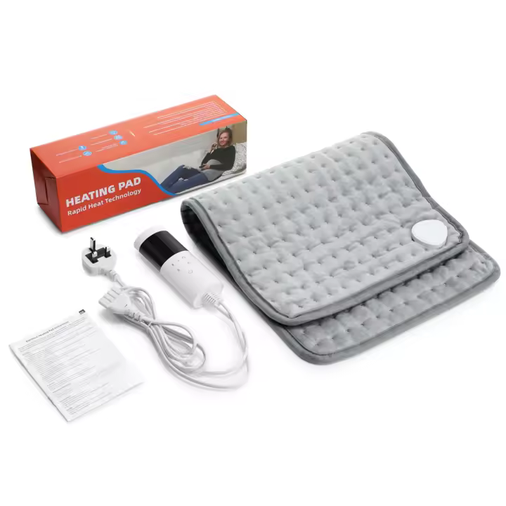 TK Almohadilla De Calor Eléctrica Multifuncional Con 9 Niveles De Temperatura Soporte Lumbar Cintura Pierna Abdomen Cobertor Caliente Para Oficina Y Hogar - 1