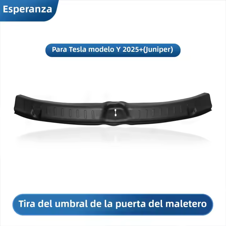 Cubierta De Puerta Del Maletero Para Tesla Modelo Y Nuevo 2025+ Futhope TPE Protector De Rasguños Accesorio De Estilo Universal - 1