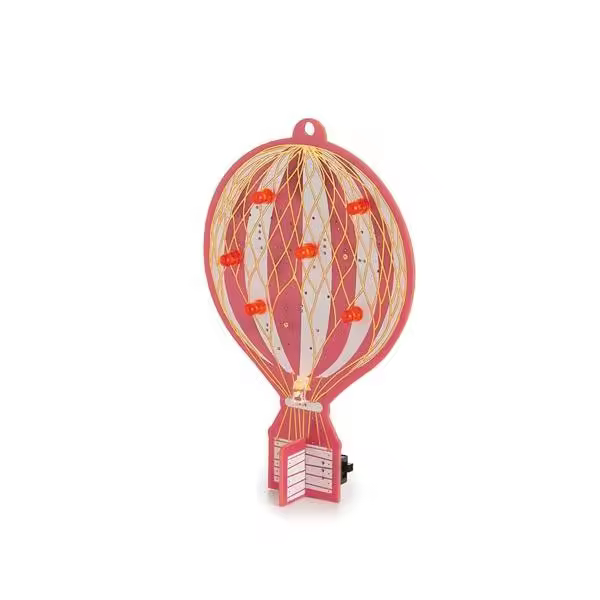Whadda - Kit de Soldadura de Electrónica con Diseño Retro de Globo de Aire Caliente - 1