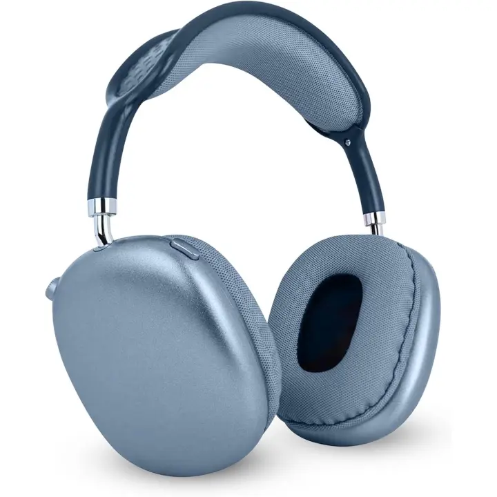 Auriculares Inalambricos Bluetooth Pro P9, Estereo Hifi, Micrófono, Larga Duracion, Ajuste Comodo Ligero (Azul) - 1