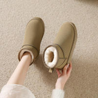 Botas De Nieve Para Mujer Suelta Gruesa De Algodón Antideslizantes Invierno Zapatos Nuevos Estudiantes 2023 Botas Negras - details 12