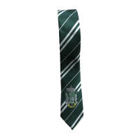 Corbata verde y blanca con escudo adulto niño disfraz mago bruja cosplay serpiente envio urgente - details 3