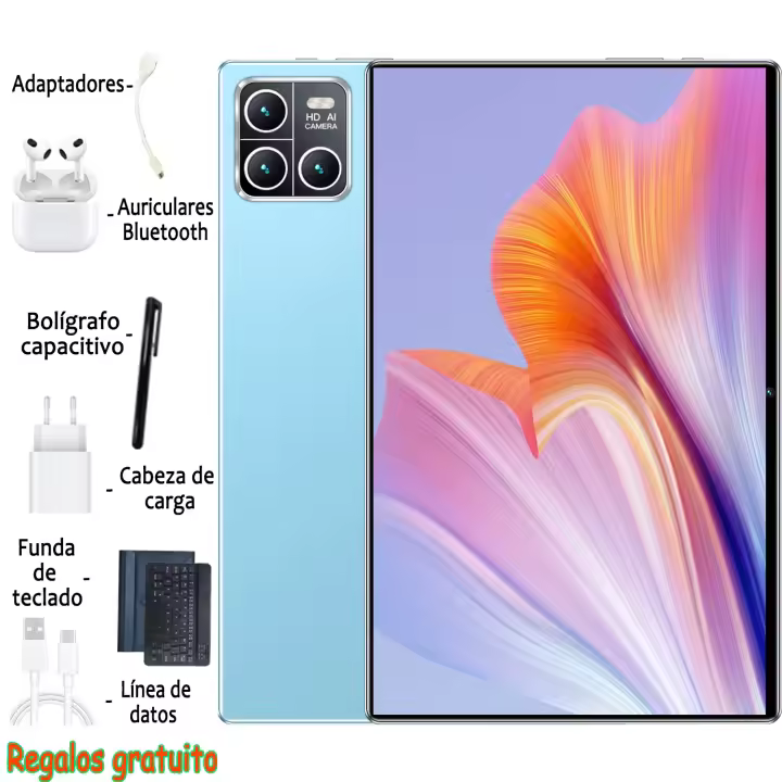2025 5G original nuevo Android 16GB Ram 1tb ROM Android 13.0 20000 ma WiFi 14 núcleo doble tarjeta tableta de doble espera red Bluetooth global HD pantalla completa promoción portátil tableta de oficina - 1