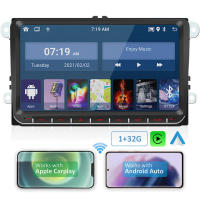 Radio con GPS para coche, dispositivo con Android 10, 9 pulgadas, WiFi, BT, WiFi, pantalla dividida, unidad principal, FM, para VW Passat 6, 7 CC, Polo, GOLF 5, 6, Touran, T5, Doble din - details 7