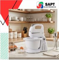 Batidora con Bol 2L 300W | 5 Velocidades + Turbo, Desmontable, Mezcladora Eléctrica de Cocina Pritech - details 2