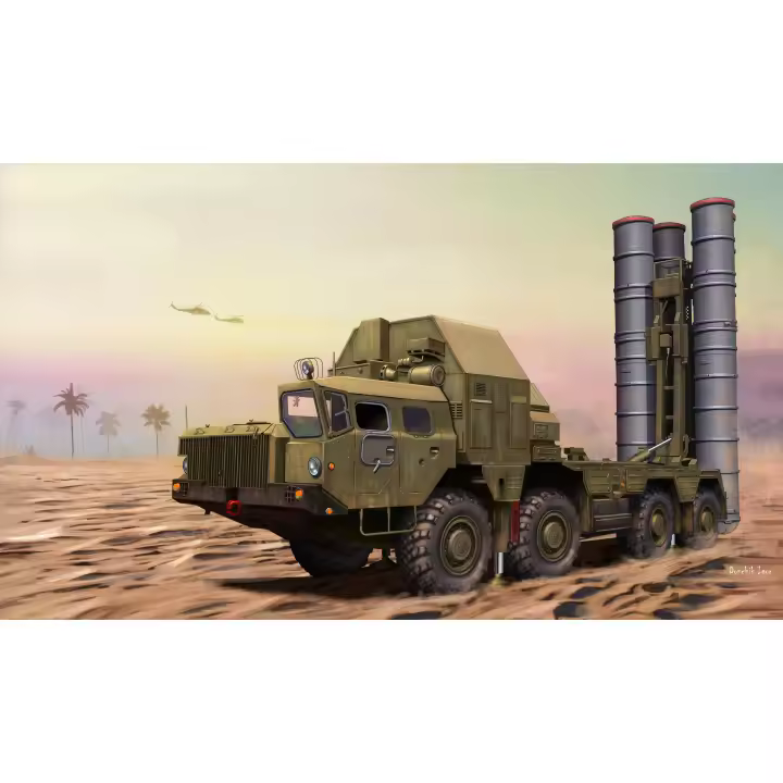 HOBBY BOSS 82929 48 N6E DE 5P85S TEL S-300PMU SA-10 GRUMBLE 1/72 KIT - 1