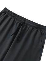 Nuevos Pantalones Casuales Para Hombre Primavera/Verano 2024 Color Sólido Deporte Quick Drying Cool Con Cinta Ajustable - details 25
