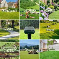 Repellente De Ratones Ultrasonido Solar Con Silbato Integrado Repelente Electrónico LED Para Jardín Y Pradera Repelente De Serpientes De Cría Al Aire Libre - details 4