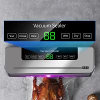 220V Food Vacuum Sealer Machine 5 Modes Dry and Wet Automatic Vacuum Sealer With 10Pcs Bags Home Kitchen Food Preservation - details 3