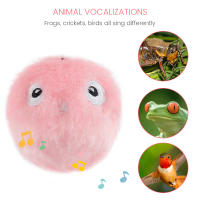 Juguetes Para Gatos Inteligentes 3Pcs Bola Interactiva De Peluche Con Sonidos De 3 Animales Entrenamiento Electrónico Para Gatos Chicos Y Gatitos - details 2