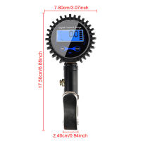 Medidor De Presión De Neumáticos Digital Universal Accesorio De Automóvil Precisión Alta Para Inflado Y Monitoreo De Coche - details 48