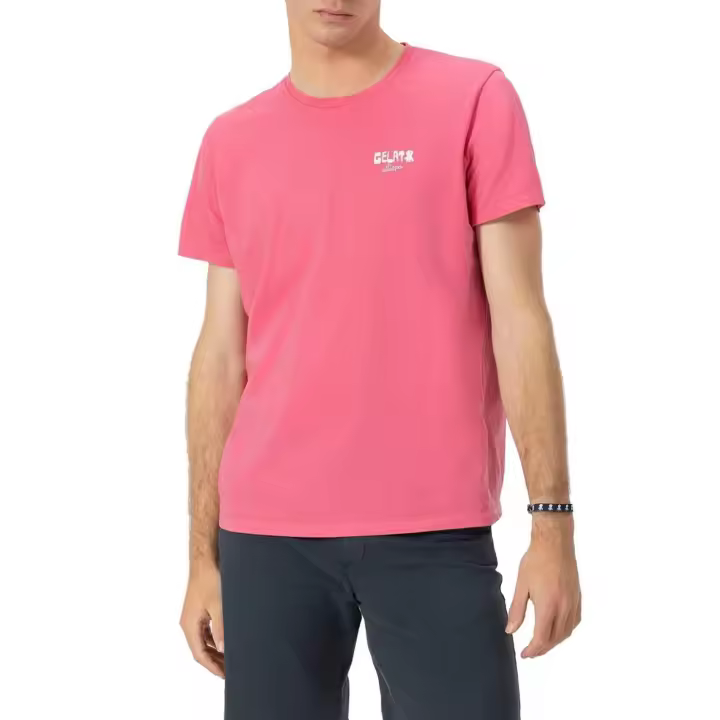 CAMISETA ESTAMPADO ELPULPO GELATO ROSA CHICLE - 1