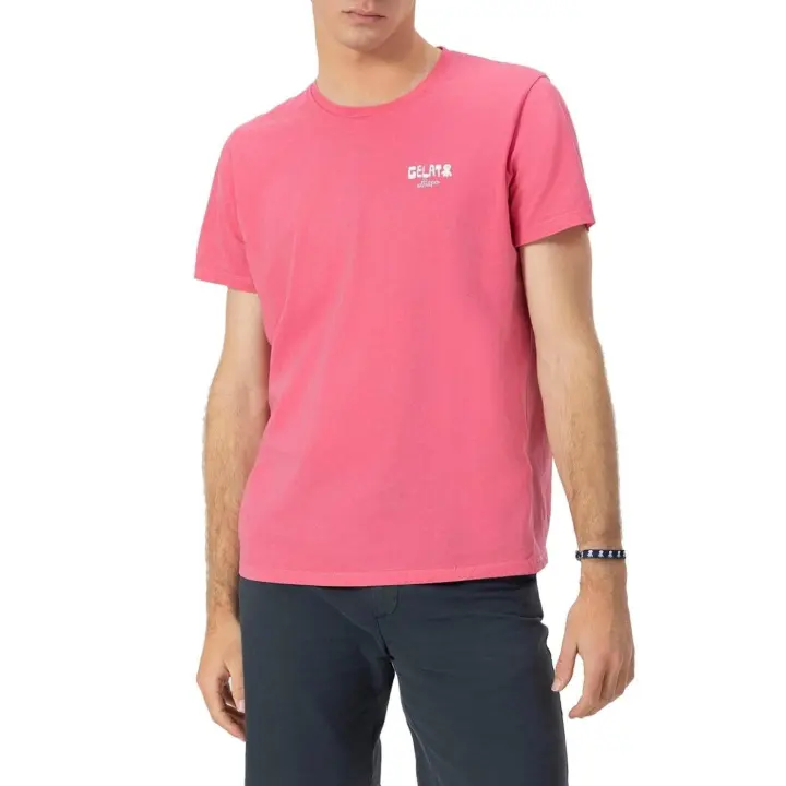 CAMISETA ESTAMPADO ELPULPO GELATO ROSA CHICLE - 1