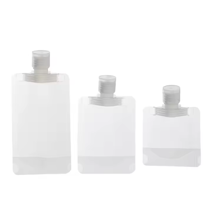 Bolsas Reutilizables Para Viaje 30/50/100ml Empaques Ecológicos Para Loción Cosméticos Champú Gel De Ducha Botellas De Fluido De Maquillaje Portátiles - 1