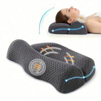 Almohada De Espuma De Memoria Ajustable Para El Cuello Y Los Hombros Soporte Ortopédico Ergonómico Para Descanso Y Viajes - details 0