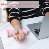 Masajeador De Pies Rollo De Masaje Yoga Bola Para Plantar Fascia Relajación Muscular Cuidado Plástico Masajeador Manual - details 8