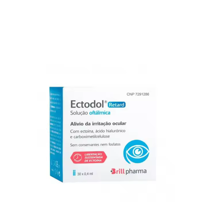 Ectodol retard solución oftálmica 30 monodosis - 1