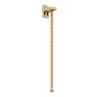 Juego De 2 Puestos Para Gatos Con Cuerda De Escalada Y Estante Montado En La Pared Gym De Selva Para Gatos Domésticos Interiores Poste De Rascado Escalera Juguete Interactivo - details 9