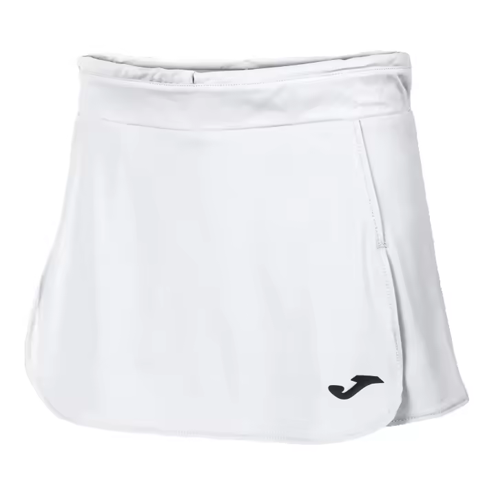 Falda Joma Open II color blanco. Apto para tenis y pádel - 1