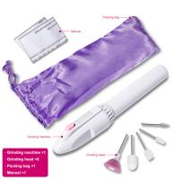 Kit De Uñas Eléctrico 5 En 1 Mini Herramientas De Pulido Y Grabado Para Manicura Y Pedicura Máquina De Archado Y Polvo - details 2