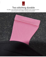 1Par De Cinturones Ajustables Para Muñeca De Levantamiento De Pesas Guantes De Fitness Para Hombres Y Mujeres Protección De Mano Para Pesas Y Pull-up Color Variado Tamaño Libre - details 4
