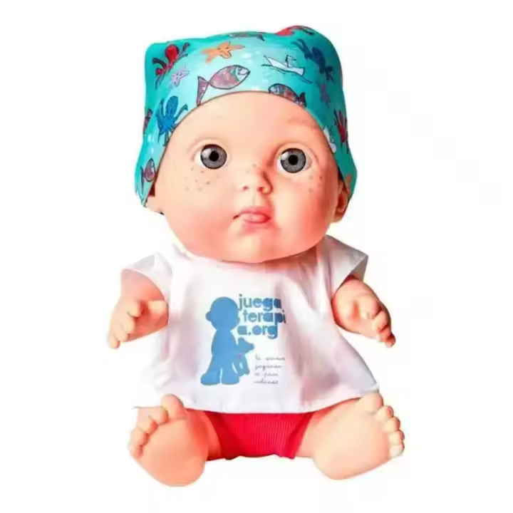 Muñeco Baby Pelón David Bisbal Juegaterapia 151 M.ARIAS - 1