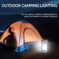 Linterna Portátil LED Para Camping Recargable Por USB Con Indicador De Energía Y Función De Energía Móvil - details 9