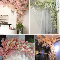 Arco De Boda De Seda Roja De 80cm Con Ramas De Cerezo Artificial Decoración Para Hogar Y Bodas Elemento De Decoración De Eventos - details 14