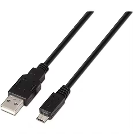 Aisens cable usb 2.0 - tipo a macho a micro b macho - 0.8m - color negro - 1