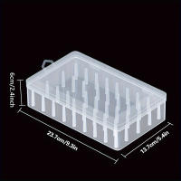 Caja De Coser Portátil Con 42 Hilos Y Gran Capacidad Para Agujas Y Hilo Organizador De Manualidades DIY Caja De Costura a Mano - details 1