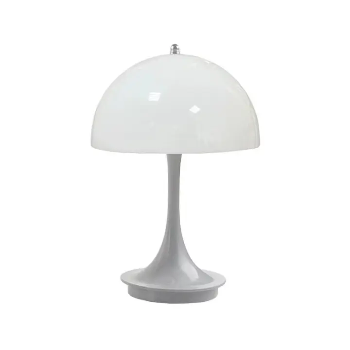 Lámpara De Mesa LED En Forma De Setas LED Pequeña Portátil Recargable USB Dimmer Flor Brotes Lámpara De Escritorio Para Dormitorio Y Oficina - 1
