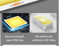 Tira De Luz LED COB Alta Densidad Flexible Para Decoración De Habitaciones Y Backlight 3000-6000K Dimmable DC 12V 24V Tape Ribbon LED - details 3