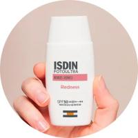 ISDIN Fotoultra Redness SPF 50+ Protector Solar Facial para Piel Sensible, 50 ml - details 1