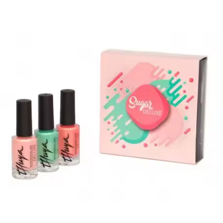 THUYA KIT ESMALTES DELUXE SUGAR 3 UNIDADES - 1