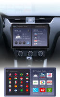 Junsun-autorradio X7 PRO 2K con Android para coche reproductor Multimedia inalámbrico con CarPlay 11.5 pulgadas para SKODA Octavia 3 A7 2013 2014 2015 2016 2017 2018 - details 10