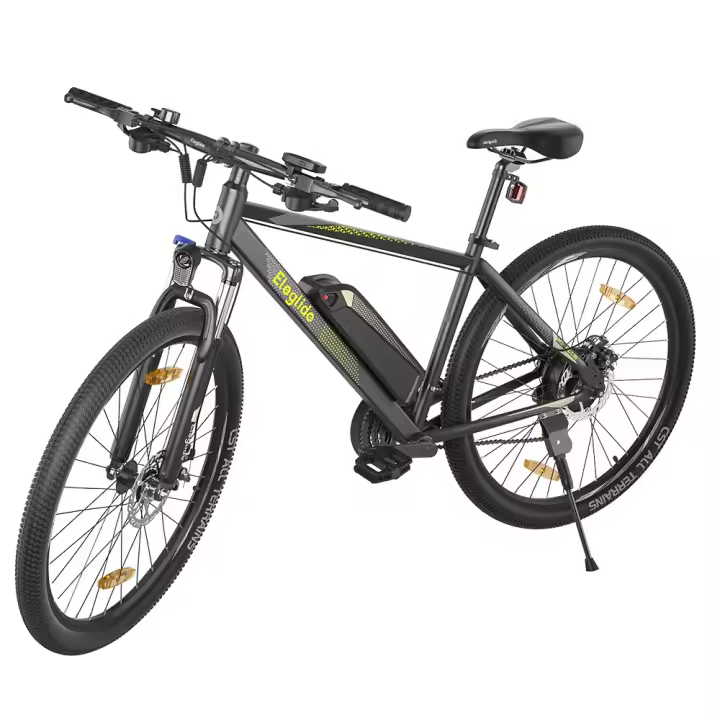 Eleglide M1 Plus 29 pulgadas Bicicleta Eléctrica 36V 12.5Ah Batería 250W Motor 25 km/h Velocidad Máxima Shimano 21 Velocidades Rango Máximo 100KM Frenos de Disco Doble Asiento Cómodo de Espuma MTB Bicicleta Ciclomotor Aplicación Inteligente - Negro - 1