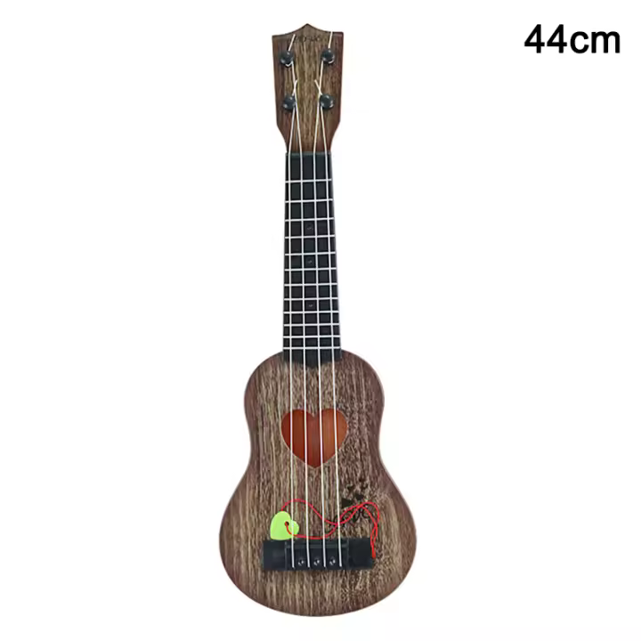 Ukelele Clásico Para Principiantes De 44cm Instrumento Musical Educativo Para Niños Juguete De Educaci\u00f3n Temprana - 1