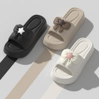 Zapatillas Plataforma Casuales Para Mujer Verano Con Lazo Diseñador Zapatos Planos Para Niñas Moda Popular Calzado Delgado Para El Hogar - details 10