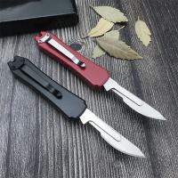 Cuchillo De Bolsillo Mini Assisted Con Hoja De Acero 440C Y Manillas De Zinc Aleación Herramienta De Supervivencia EDC Para Camping Regalo Con 10 Hojas Intercambiables Gratis - details 2