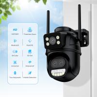 Cámara IP HD 6K 12MP WiFi Exterior Con Zoom 8X Tres Lentes Pantalla Doble PTZ Seguimiento Automático CCTV De Seguridad 6MP Monitoreo De Vigilancia - details 0