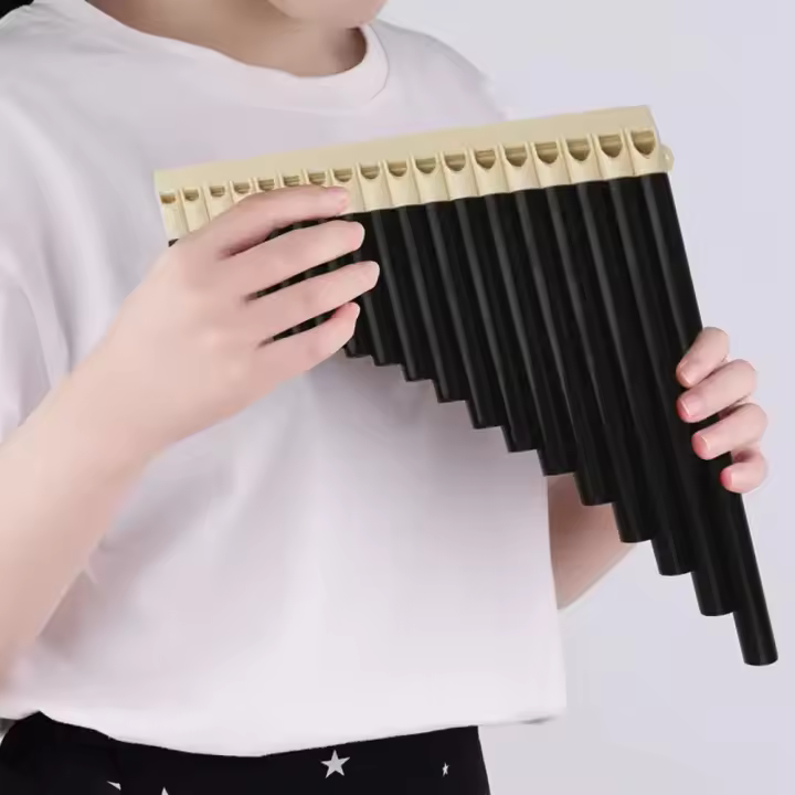 Flute De 18 Tubos Panflute Desmontable a 16 Tubos Material ABS Fácil De Jugar Para Performance Enseñanza Y Práctica - 1