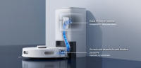 Ezviz RE4 Plus Robot inteligente aspirador y friegasuelos Potencia de succión hasta 4000 Pa Control por voz Detección de caídas Bolsa de polvo de 4 L Depósito de agua 300 ml - details 0