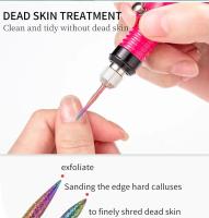 30Pcs Bits De Uñas Para Broca De Uñas Cerámica Diamante Cutícula Efile Carburo Eliminador Para Manicura Y Pedicura De Acrílico Gel En Salón O Hogar - details 17