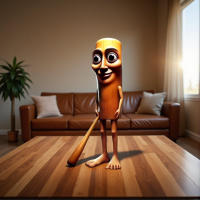 Figura De Dibujos Animados 3D De Tiburón Tung Tung Tung Decoración De Escritorio Articulada Regalo De Navidad Ornamento De Juguete Para Adultos - details 1